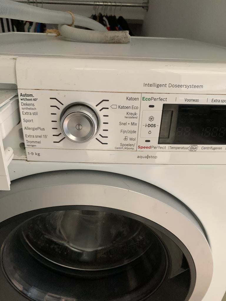 Bosch wasmachine serie 8 IDOS, Witgoed en Apparatuur, Wasmachines, Gebruikt, Minder dan 85 cm, 8 tot 10 kg, Ophalen of Verzenden