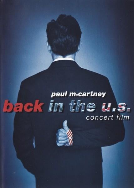 Paul McCartney – Back In The U.S. - Concert Film DVD, Alle leeftijden, Ophalen of Verzenden, Gebruikt, Muziek en Concerten