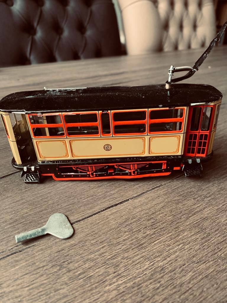 Miniatuur tram, Verzamelen, Spoorwegen en Tramwegen, Ophalen of Verzenden, Zo goed als nieuw, Tram, Schaalmodel