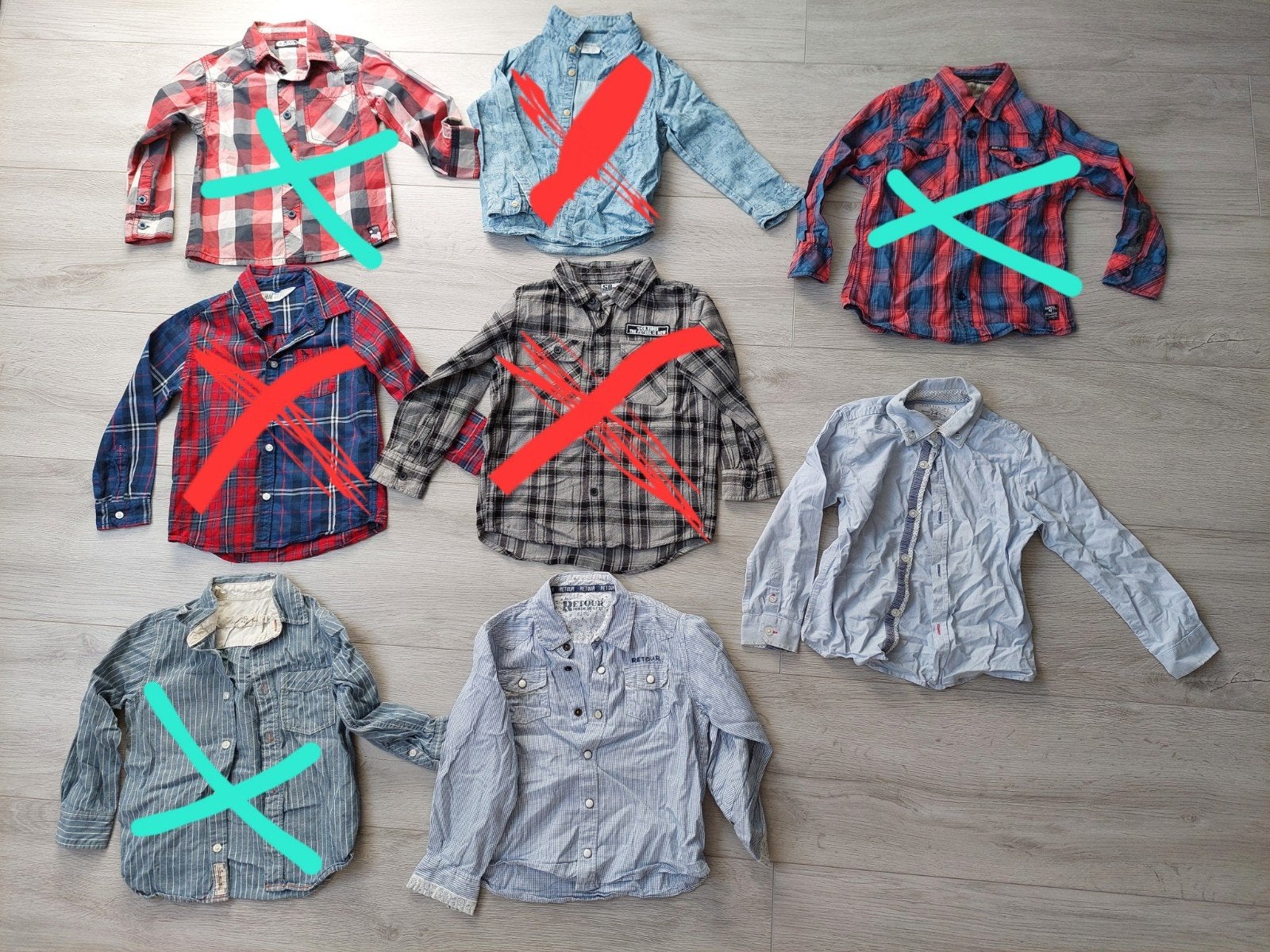 Overhemden maat 104 jongen overhemd blouse, Ophalen of Verzenden, Zo goed als nieuw, Jongen, Overhemd of Blouse