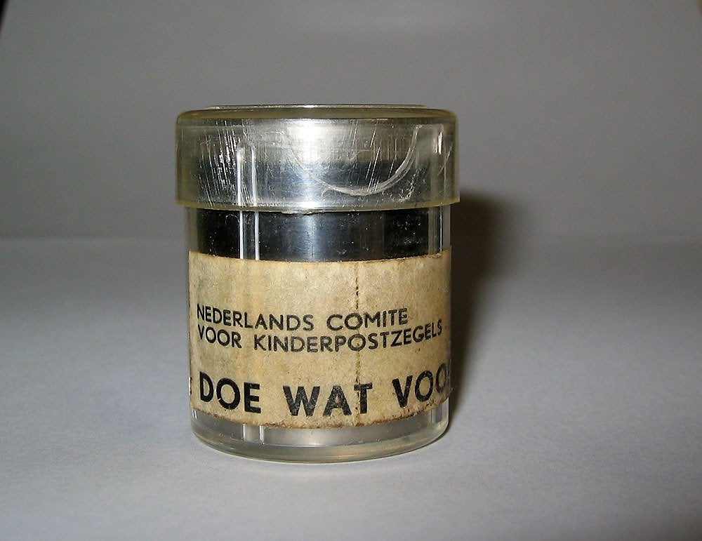 1959 Kinderpostzegels Filmstrook Doe wat voor ze - Jo Spier, Ophalen of Verzenden, Postfris, Overige thema's