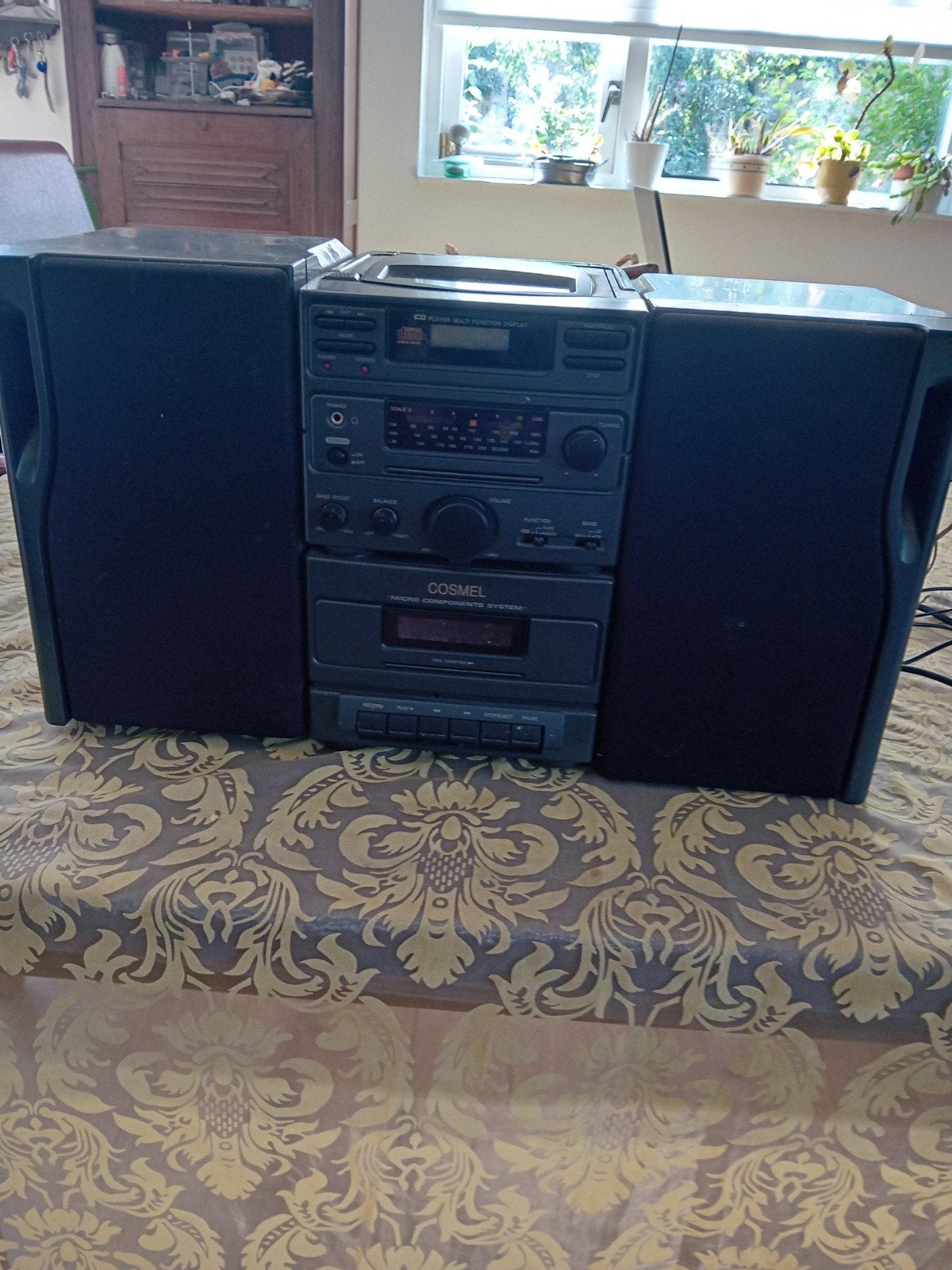 radio cd cassette speler Cosmel, Ophalen, Gebruikt, Radio, Met cd-speler
