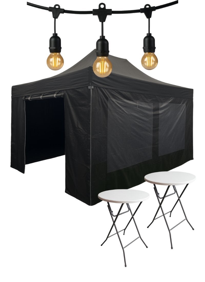 Partytentpakket Comfort – Easy Up 3x4,5 meter te huur, Ophalen, Zo goed als nieuw, Minder dan 5 meter