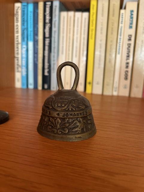 Vintage evangelistenbel / apostelbel van koper/messing, Ophalen of Verzenden