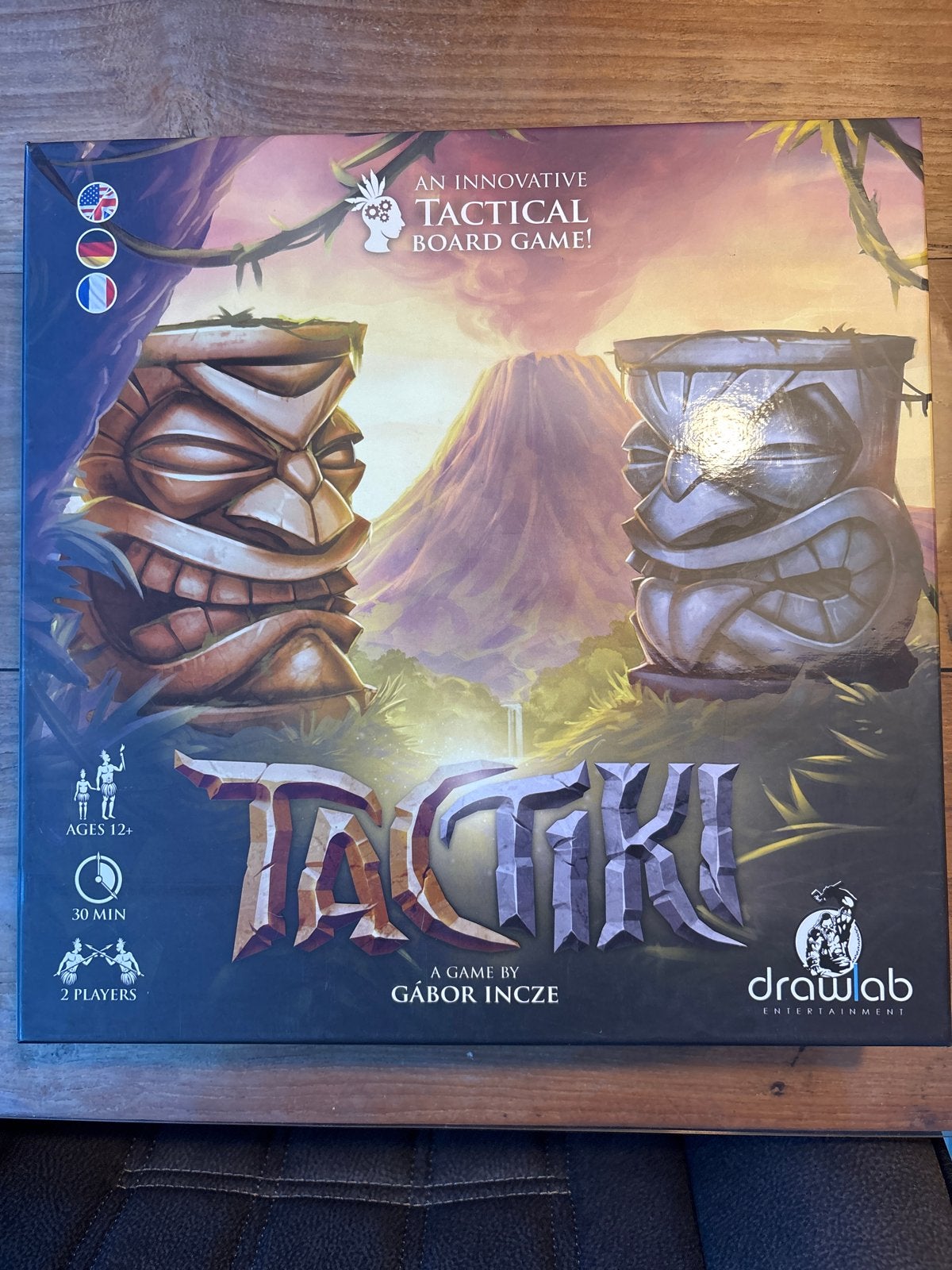 Tactiki Bordspel - Strategisch spel voor 2 spelers, Een of twee spelers, Ophalen of Verzenden, Zo goed als nieuw