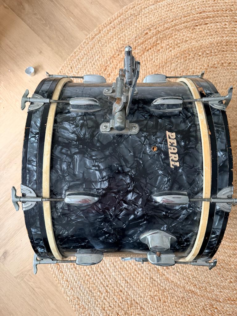 Retro Pearl drumstel, Muziek en Instrumenten, Ophalen, Gebruikt, Pearl