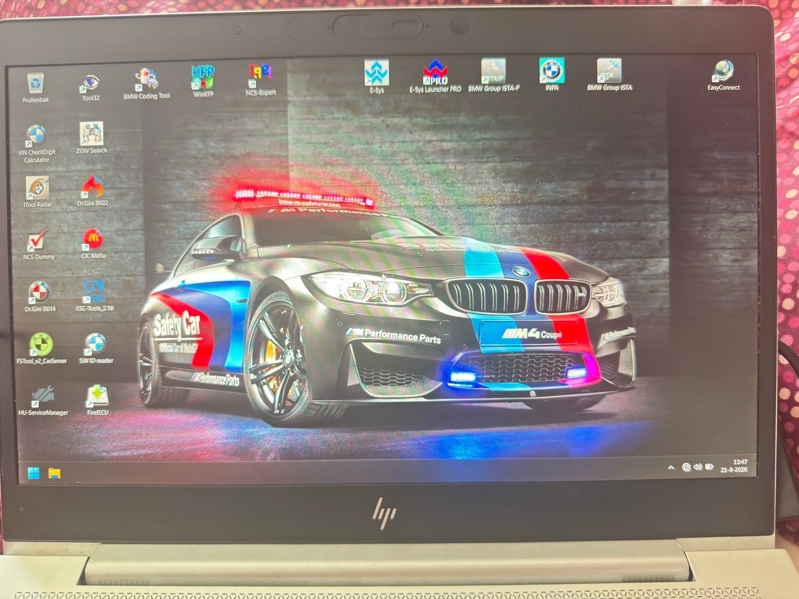 BMW Uitlees en Programmeer Laptop - HP EliteBook, Ophalen, Zo goed als nieuw