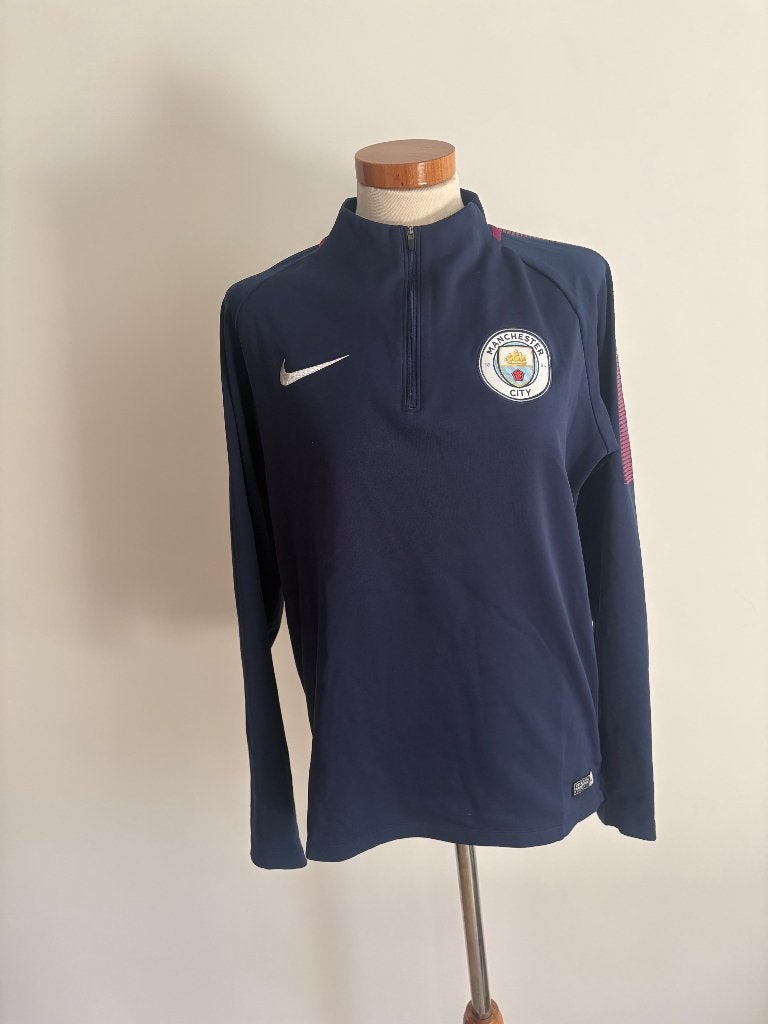 Nike Trainingstop Manchester City maat M, Maat M, Ophalen of Verzenden, Gebruikt, Trainingspak