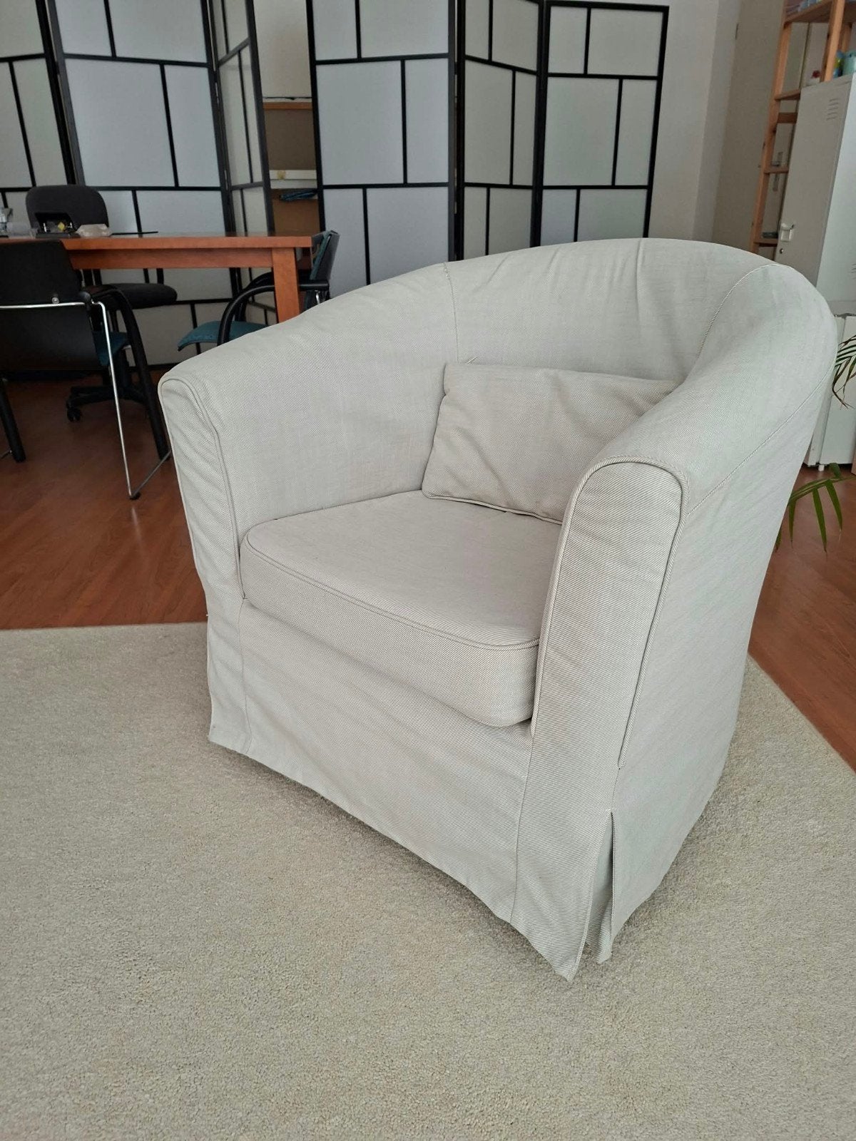 ikea kuipstoel, Huis en Inrichting, Fauteuils, Ophalen, Gebruikt