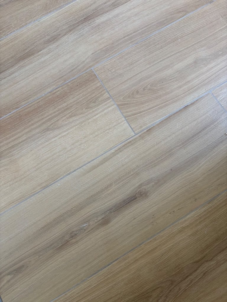 Vloertegels (houtlook) - 3m2, Ophalen, 60 cm of meer, Keramiek, Nieuw