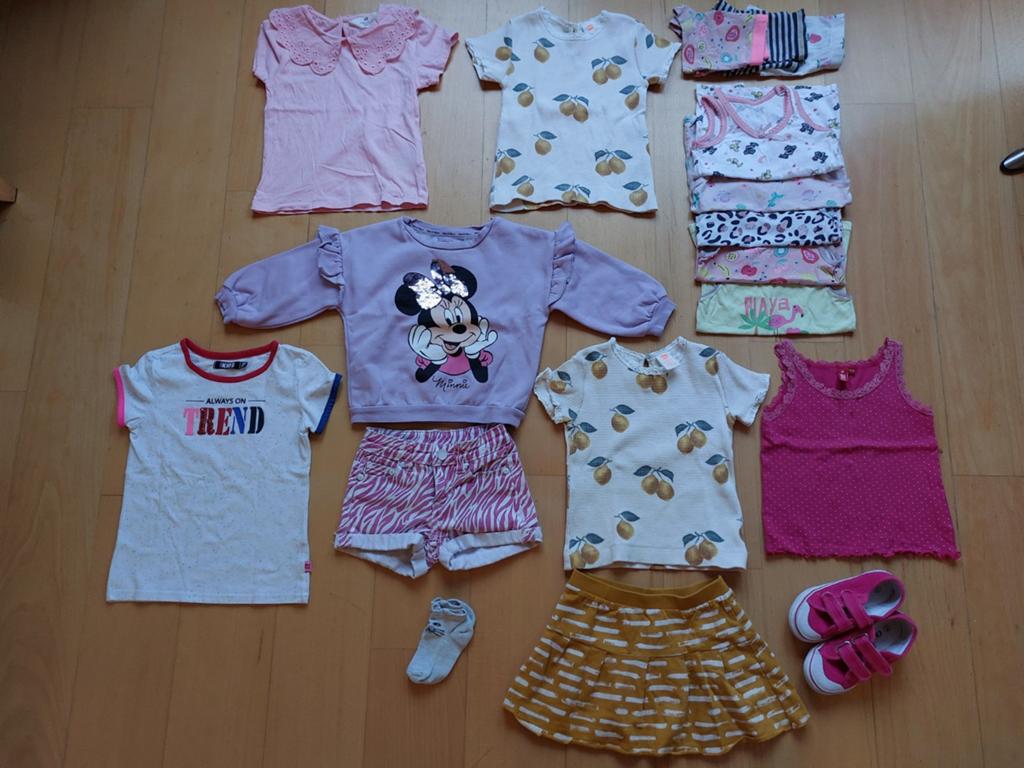 PAKKET van 36 STUKS mt 98/104, ZO GOED ALS NIEUW voor MEISJE, Kinderen en Baby's, Ophalen of Verzenden, Zo goed als nieuw, Maat 98