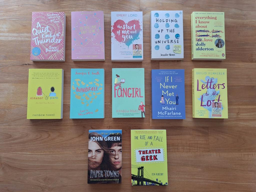 5 engelse Young Adult fictie boeken #romance #booktok, Boeken, Ophalen of Verzenden, Zo goed als nieuw