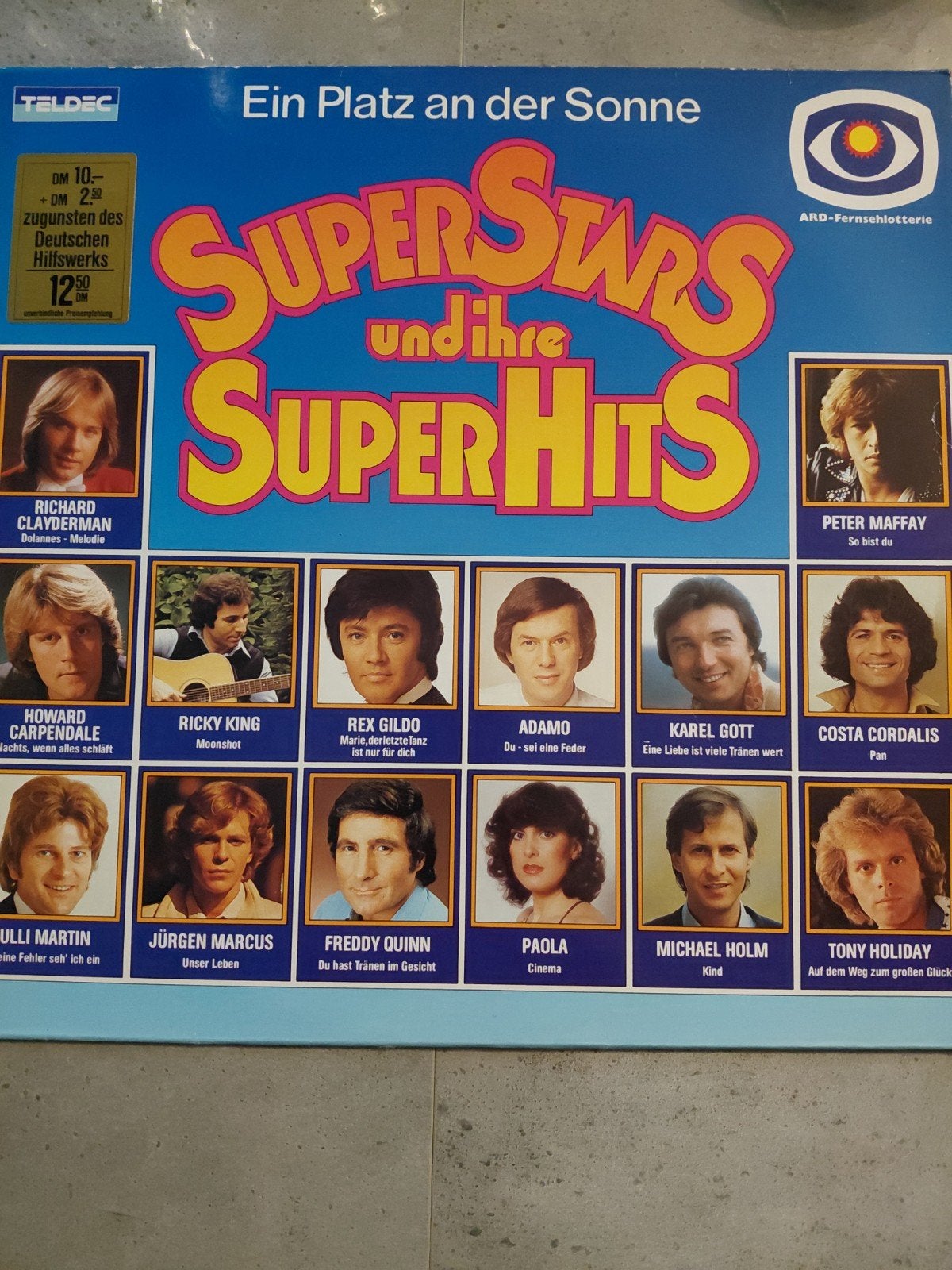 Superstars und ihre Super Hits LP - Perfecte staat!, Ophalen, LP, Pop, Zo goed als nieuw