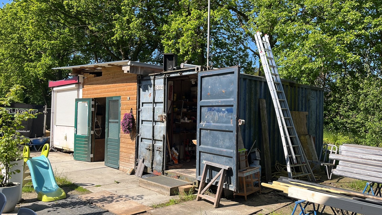 Opslagcontainer 2,5x6m zeecontainer 20ft, Zakelijke goederen, Machines en Bouw | Keten en Containers, Ophalen of Verzenden