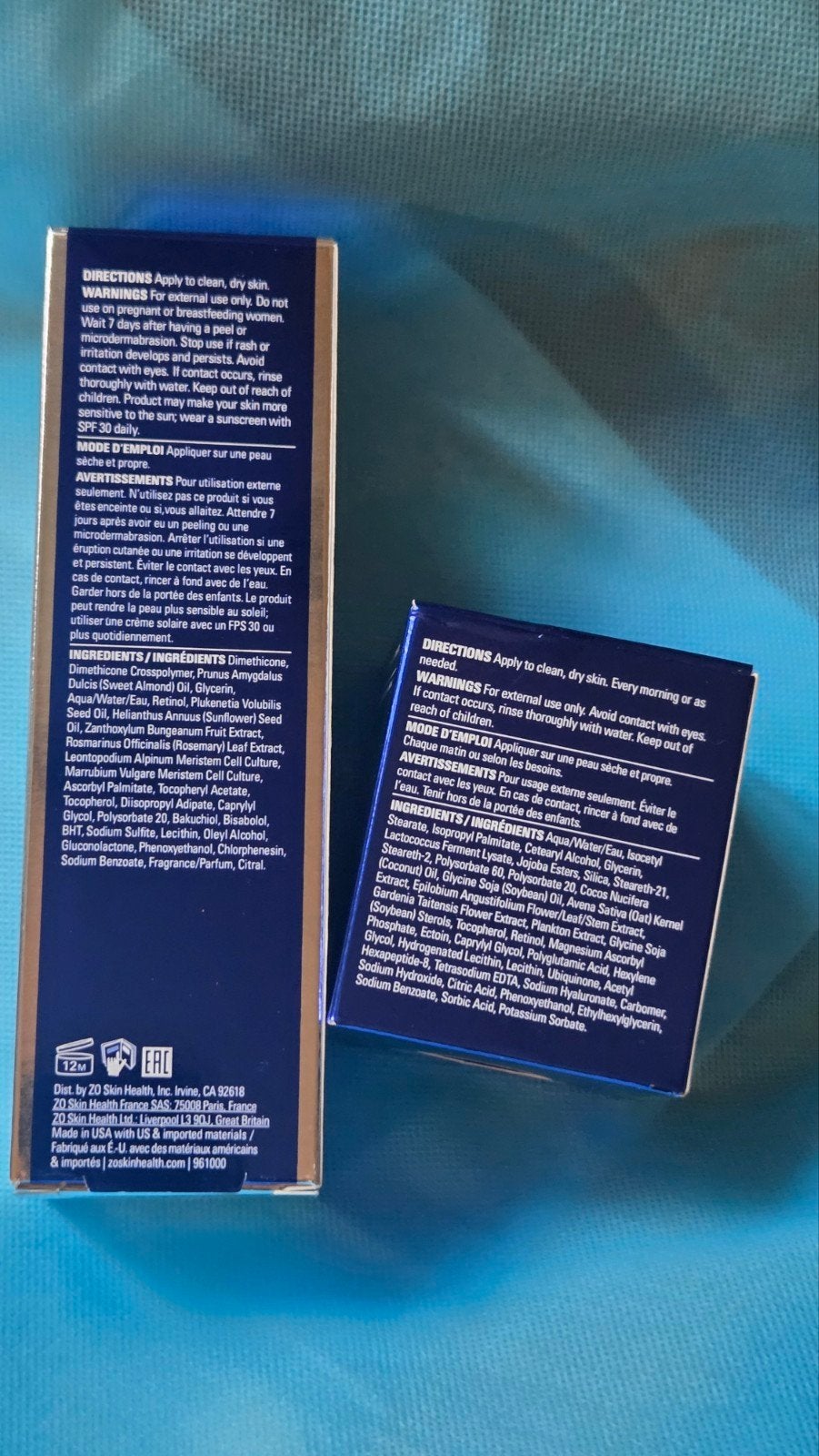 ZO Skin Health Radical Night Repair & Renewal Crème Set, Verzenden, Nieuw