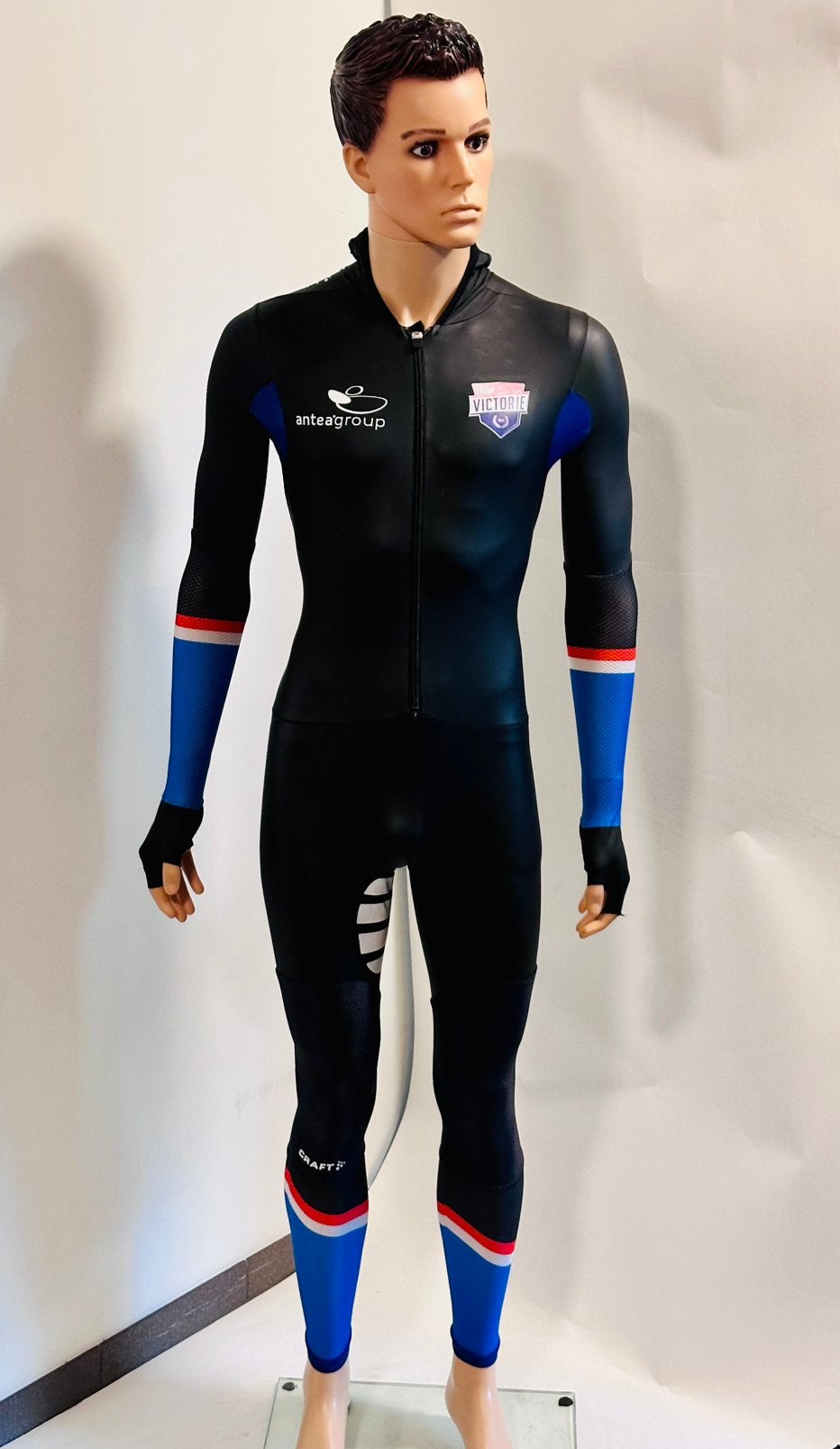 Schaatskleding schaatspak snelpak speedsuit rubber maat L, Ophalen of Verzenden, Zo goed als nieuw