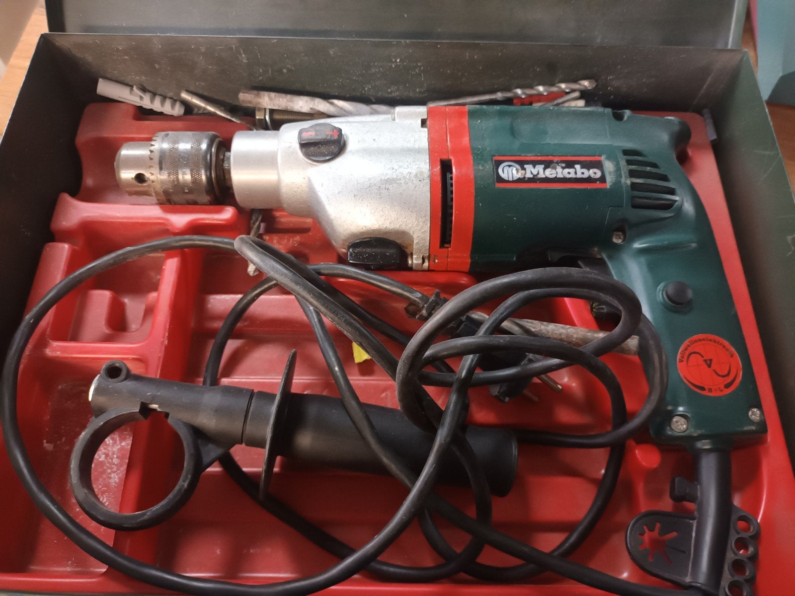 Boormachine Metabo sbe 700, Ophalen, Gebruikt, 600 watt of meer, Boormachine