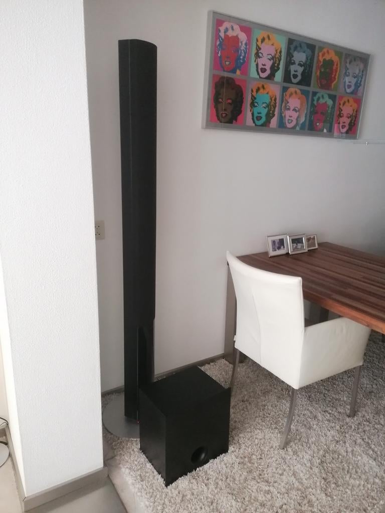 De Toma B800 / Beolab 2 aktieve subwoofer, Subwoofer, Zo goed als nieuw, 120 watt of meer, Ophalen