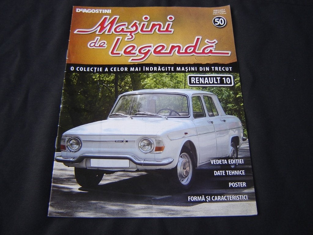 Renault 10 folder - magazine - poster -, Boeken, Ophalen of Verzenden, Zo goed als nieuw, Renault