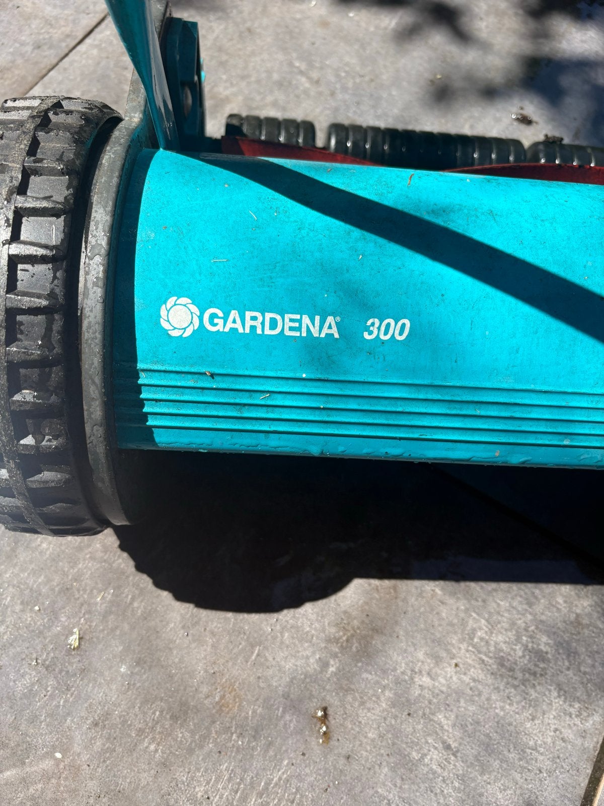 Gardena 300 Handgrasmaaier - Zo goed als nieuw, Tuin en Terras, Grasmaaiers, Handgrasmaaier, Ophalen of Verzenden, Zo goed als nieuw