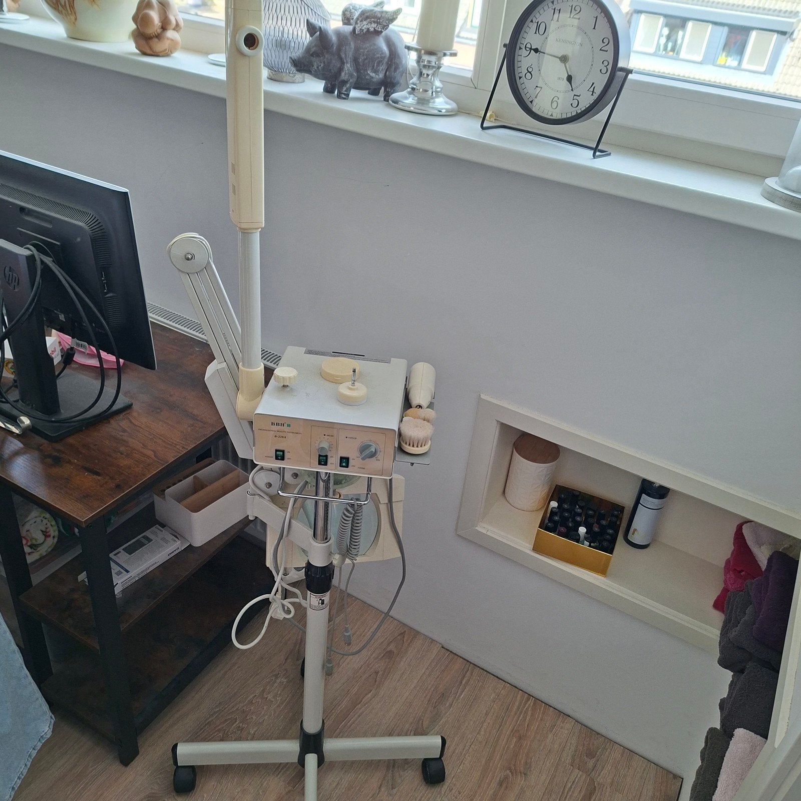 Te koop vapozone met loeplamp en borstels apparaat., Ophalen, Gebruikt, Overige typen