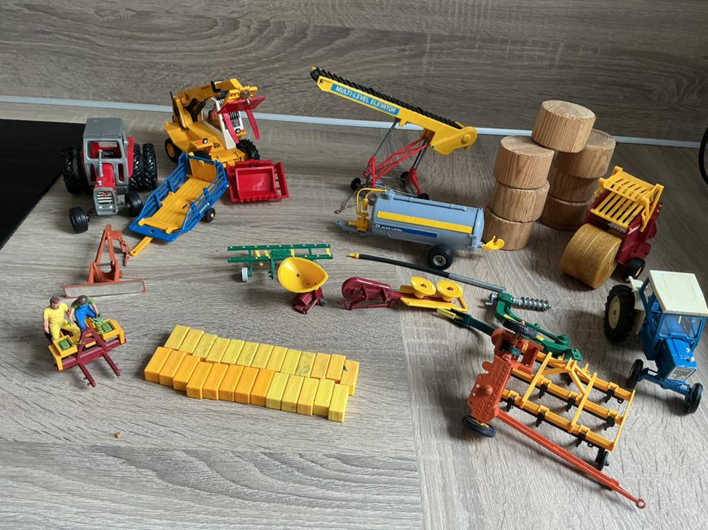 Britains tractorren werkbouw, Ophalen of Verzenden, Gebruikt