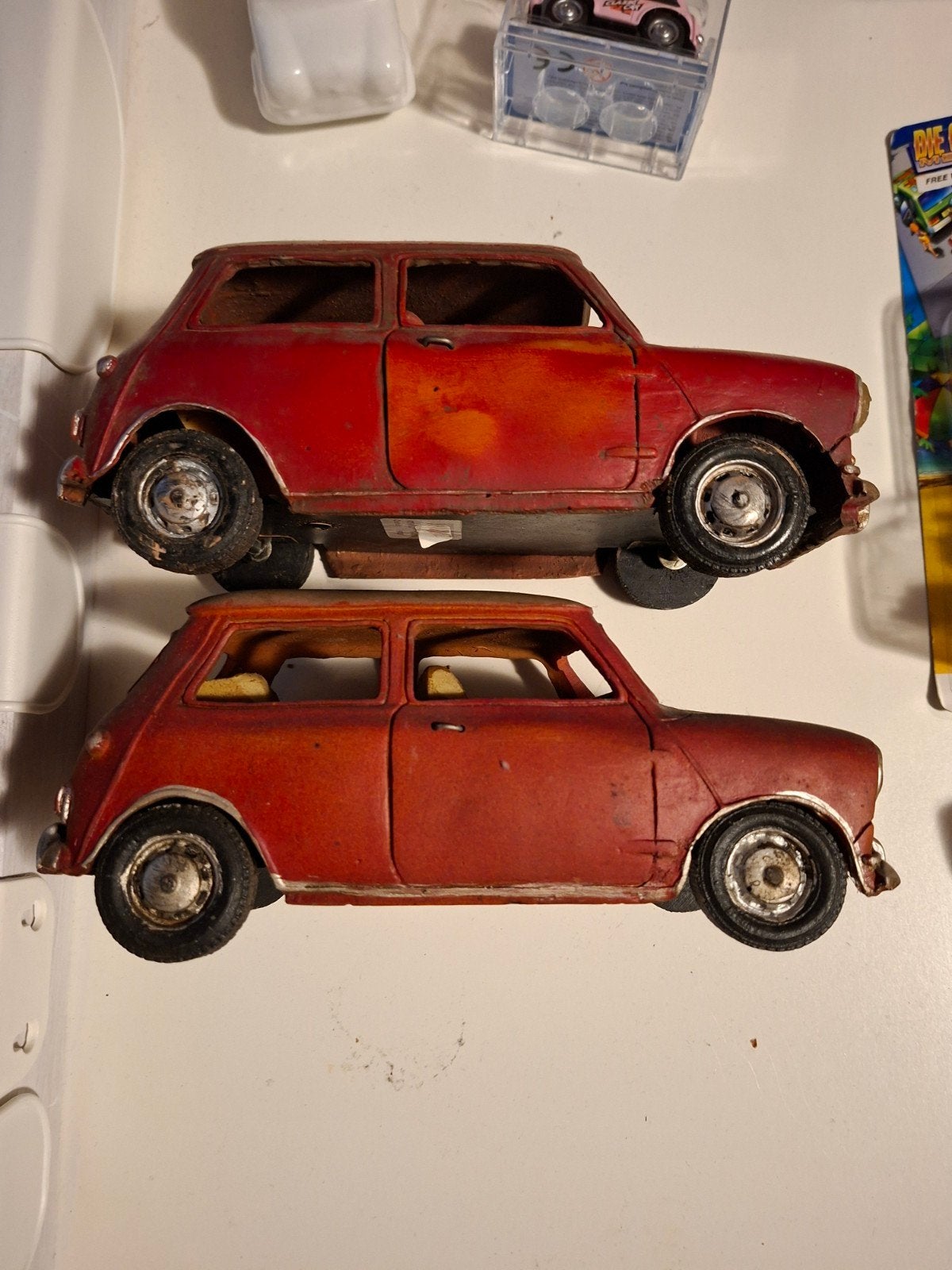 Mini Cooper modelauto's, Ophalen of Verzenden, Gebruikt