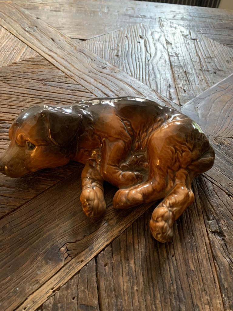 Vintage Goebel hond beeldje - Duitse kwaliteit, Ophalen of Verzenden