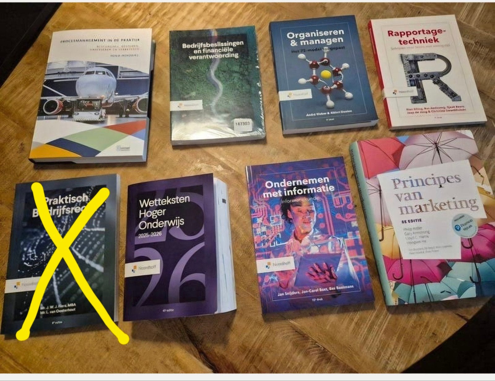 Diverse studieboeken HBO bedrijfskunde - Zo goed als nieuw, Diverse auteurs, Zo goed als nieuw, Gamma, HBO