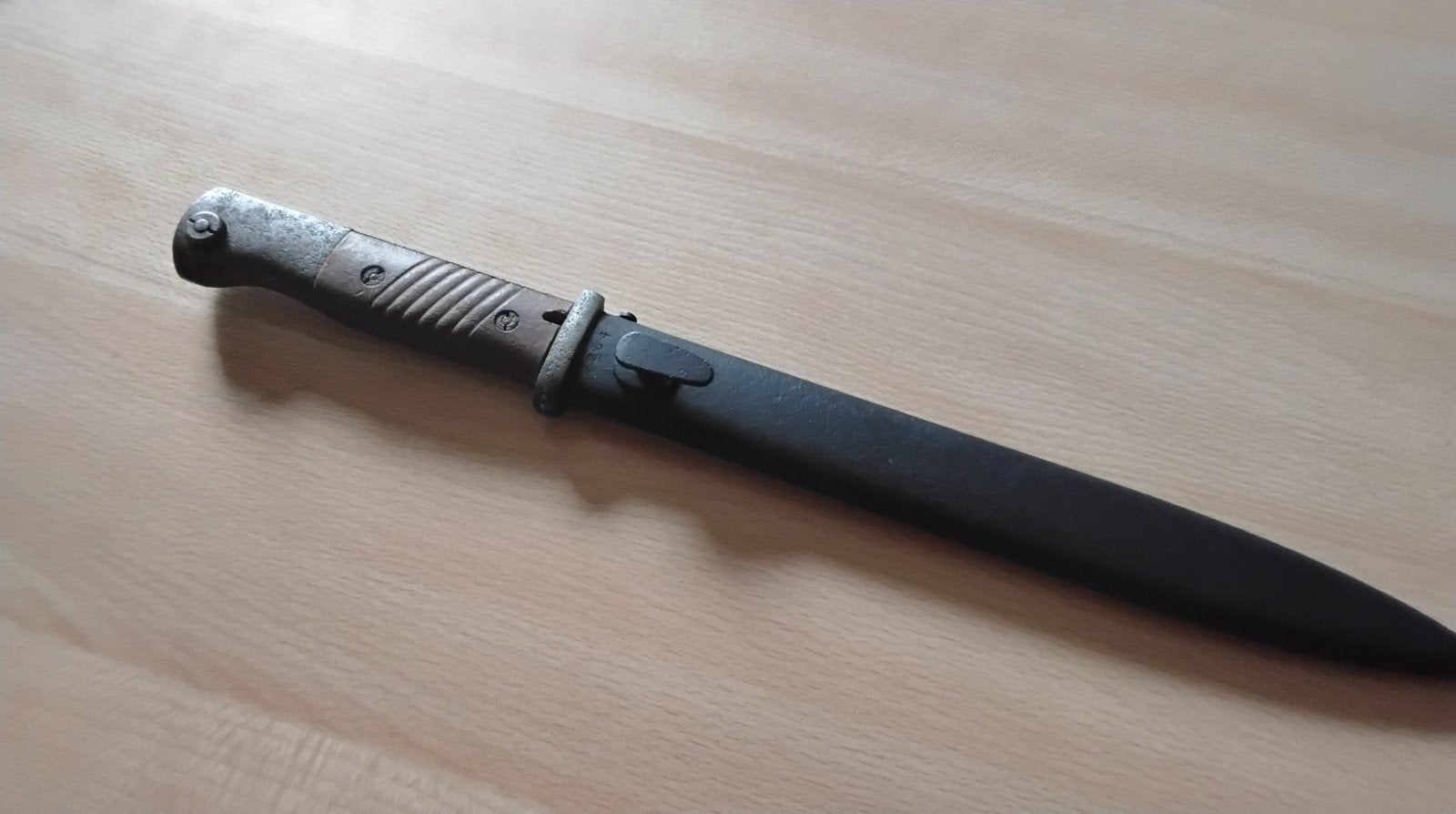 K 98 bajonet nummergelijk, Ophalen of Verzenden, Duitsland, Mes of Dolk