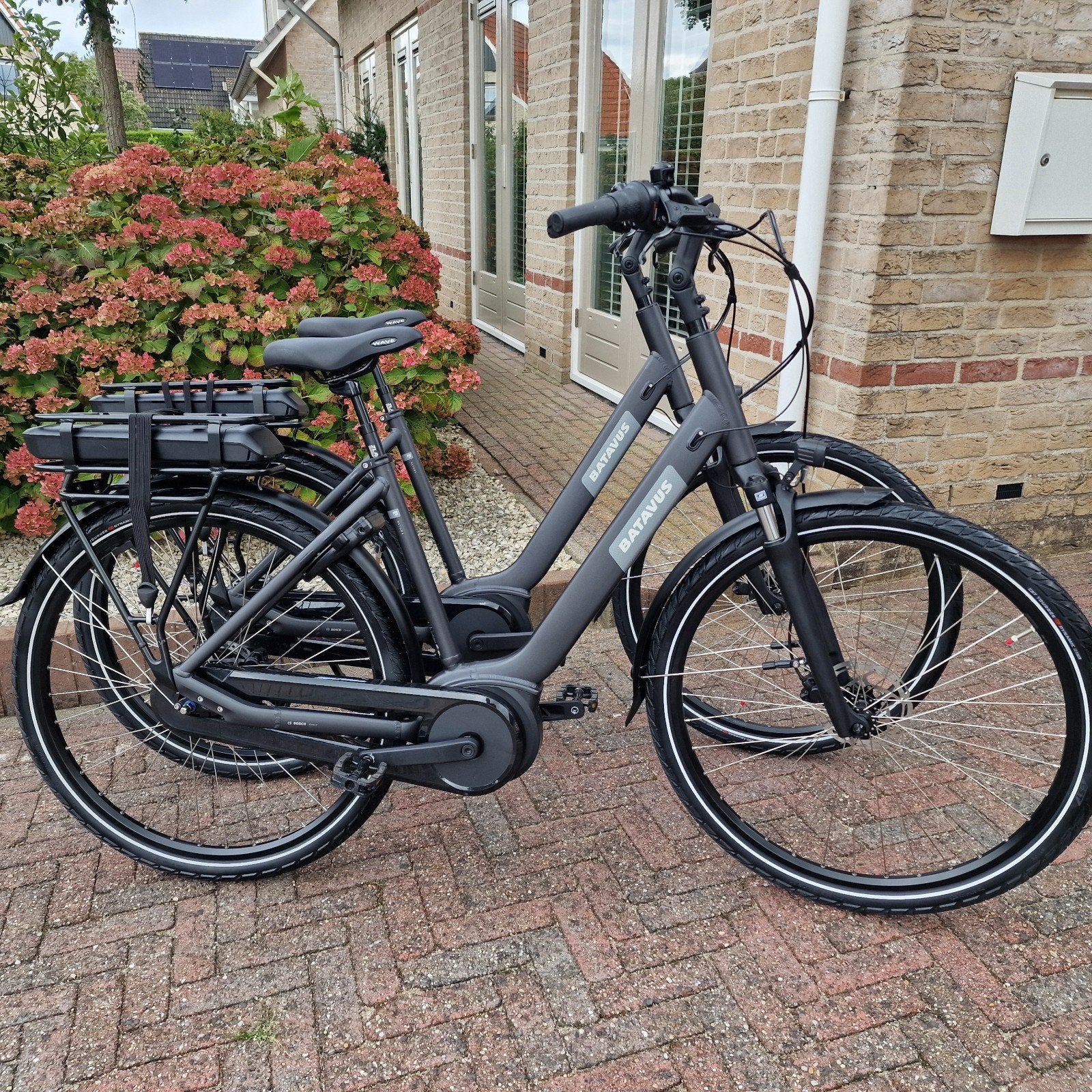 Prachtige set Demo Batavus Altura Bosch middenmotor 500Wh, Ophalen, Batavus, Zo goed als nieuw, 51 tot 55 cm