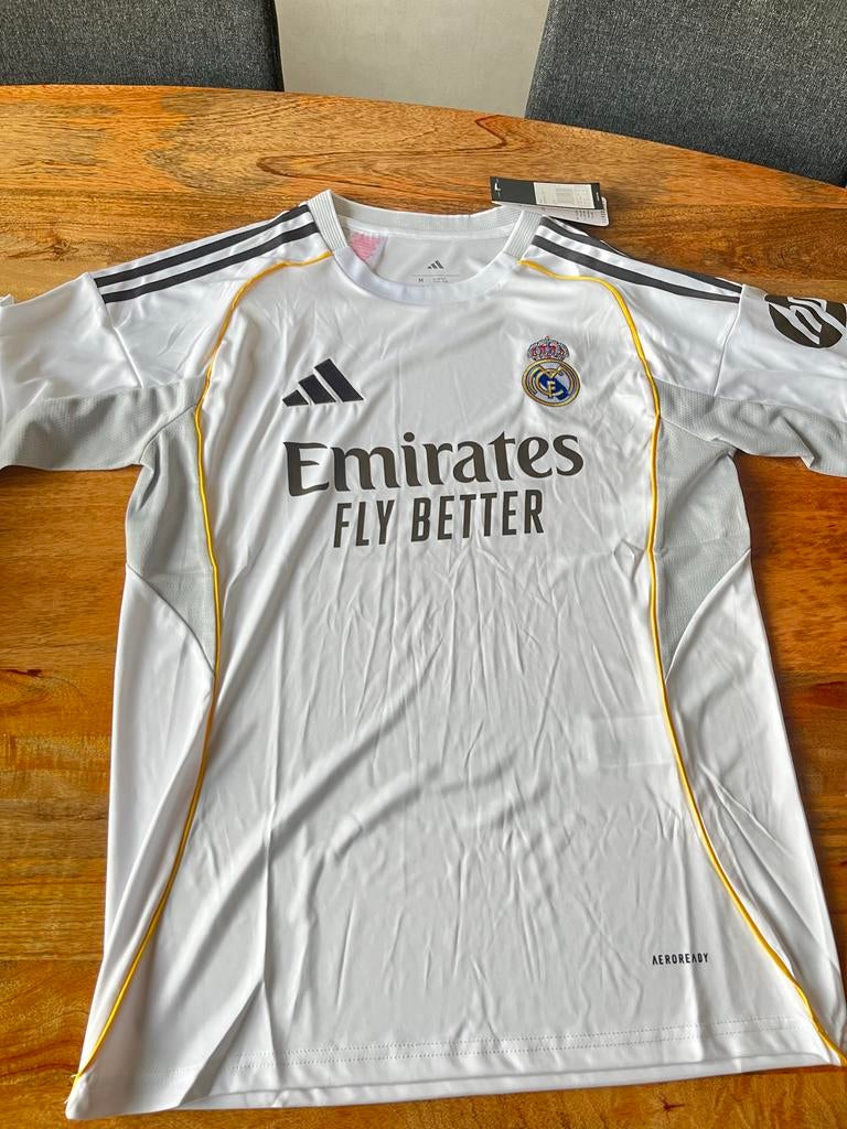 Real Madrid Thuisshirt, Sport en Fitness, Voetbal, Maat M, Ophalen of Verzenden, Nieuw, Shirt