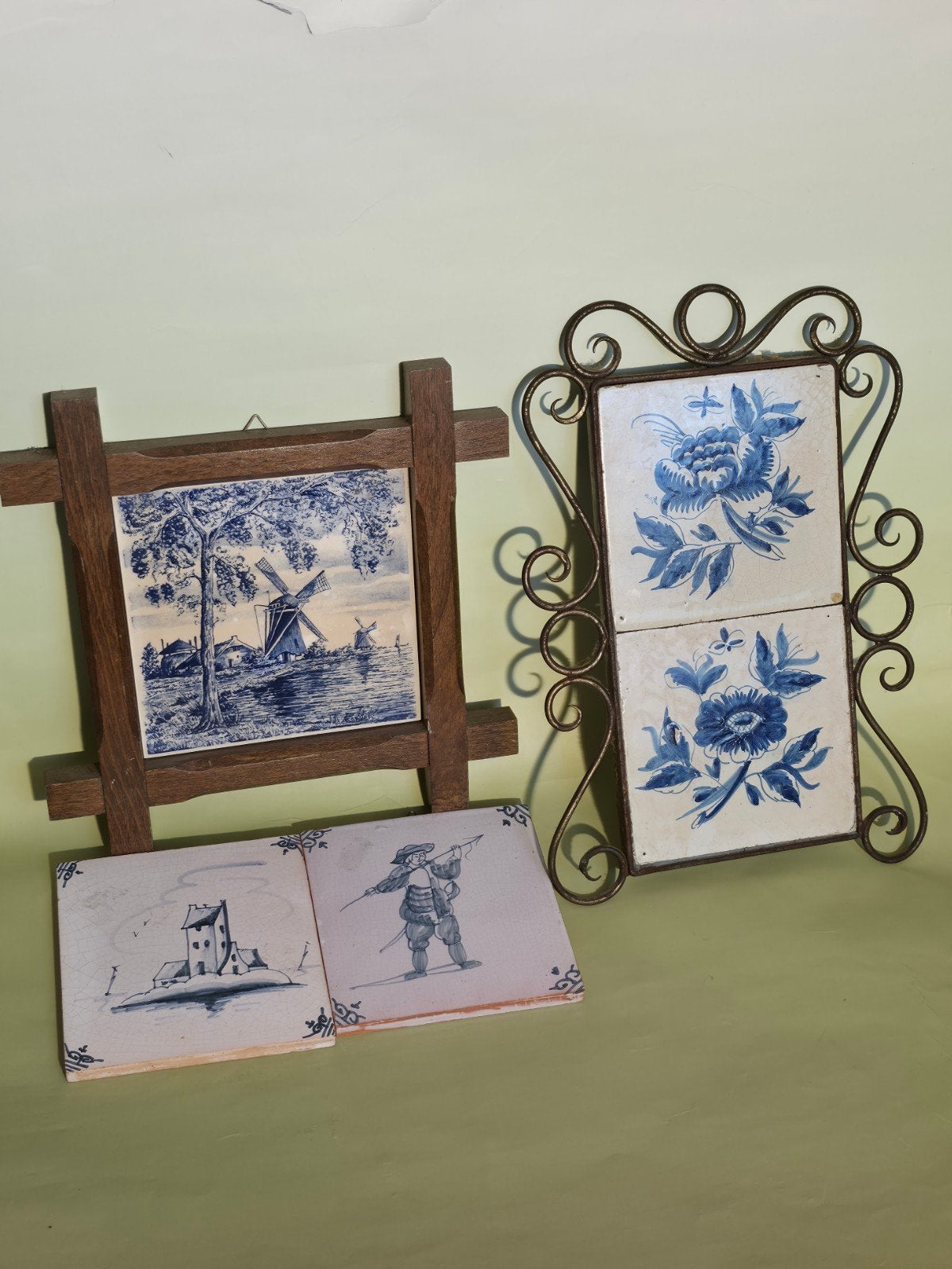 Set Delfts Blauwe Tegels, Antiek en Kunst, Ophalen of Verzenden