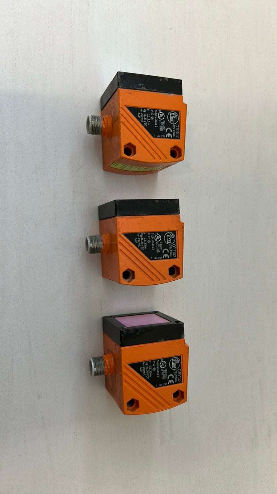 3x IFM 01D102 01DLF3kG, Ophalen