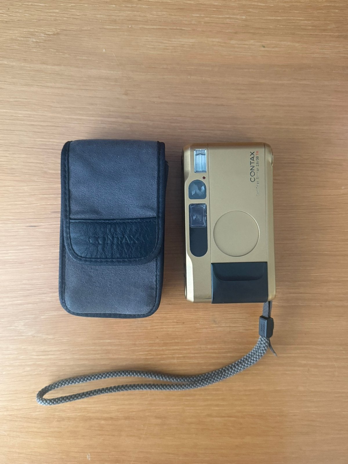 Contax T2 gold (defect), Ophalen of Verzenden, Niet werkend, Compact, Overige Merken