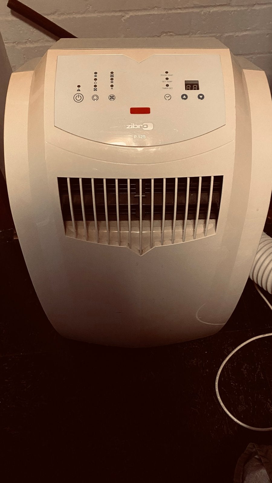 Zo goed als nieuwe mobiele airco Zibro P125, Witgoed en Apparatuur, Airco's, Ophalen, Minder dan 60 m³, 3 snelheden of meer, Zo goed als nieuw