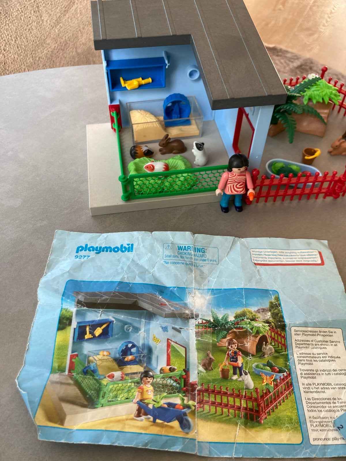 Playmobil 9277 Dierenpension, Kinderen en Baby's, Speelgoed | Playmobil, Ophalen of Verzenden, Gebruikt, Complete set