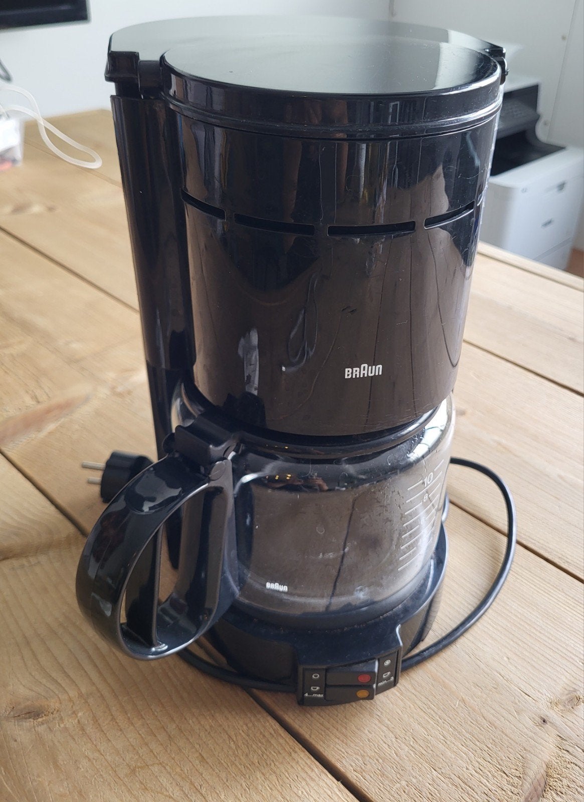 Braun koffiezetapparaat - Goed voor 10 kopjes, Witgoed en Apparatuur, Koffiezetapparaten, Gebruikt, 10 kopjes of meer, Koffiemachine
