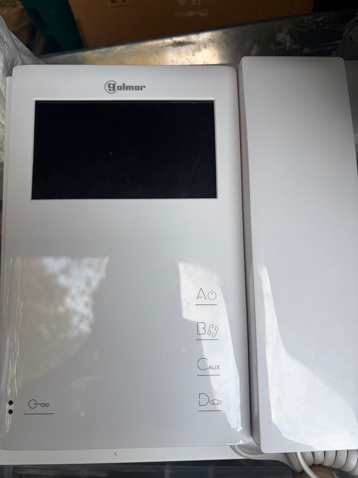 Golmar Video Intercom Systeem - Nieuwstaat, Huis en Inrichting, Ophalen of Verzenden, Ingebouwde camera, Zo goed als nieuw