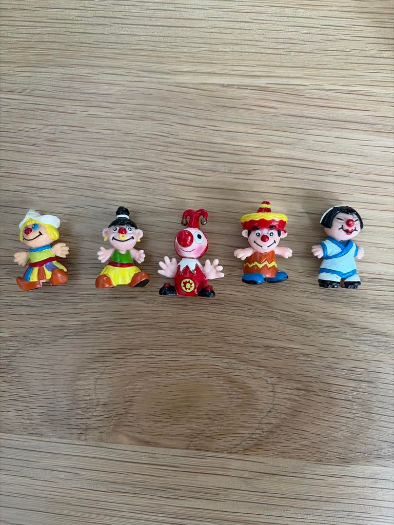 Oude Efteling Carnaval Festival Poppetjes Set, Verzamelen, Efteling, Verzenden, Gebruikt, Beeldje of Poppetje