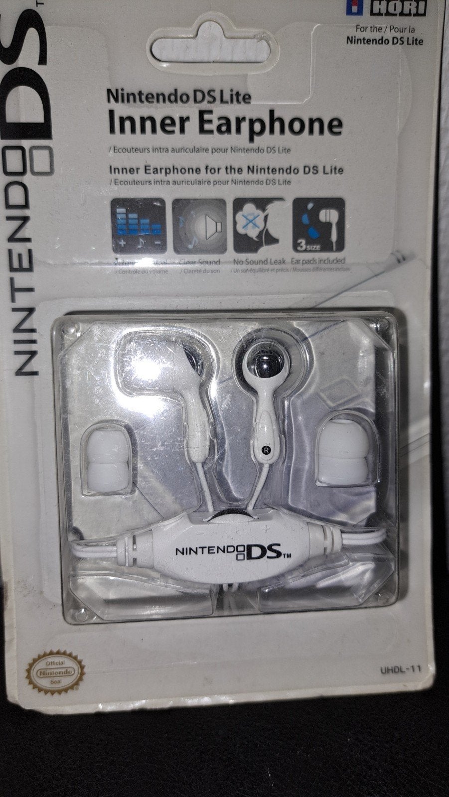 Nintendo DS Lite In-Ear Koptelefoon met Volumeregeling, Spelcomputers en Games, Ophalen of Verzenden, Nieuw, DS Lite, Speakers of Koptelefoon
