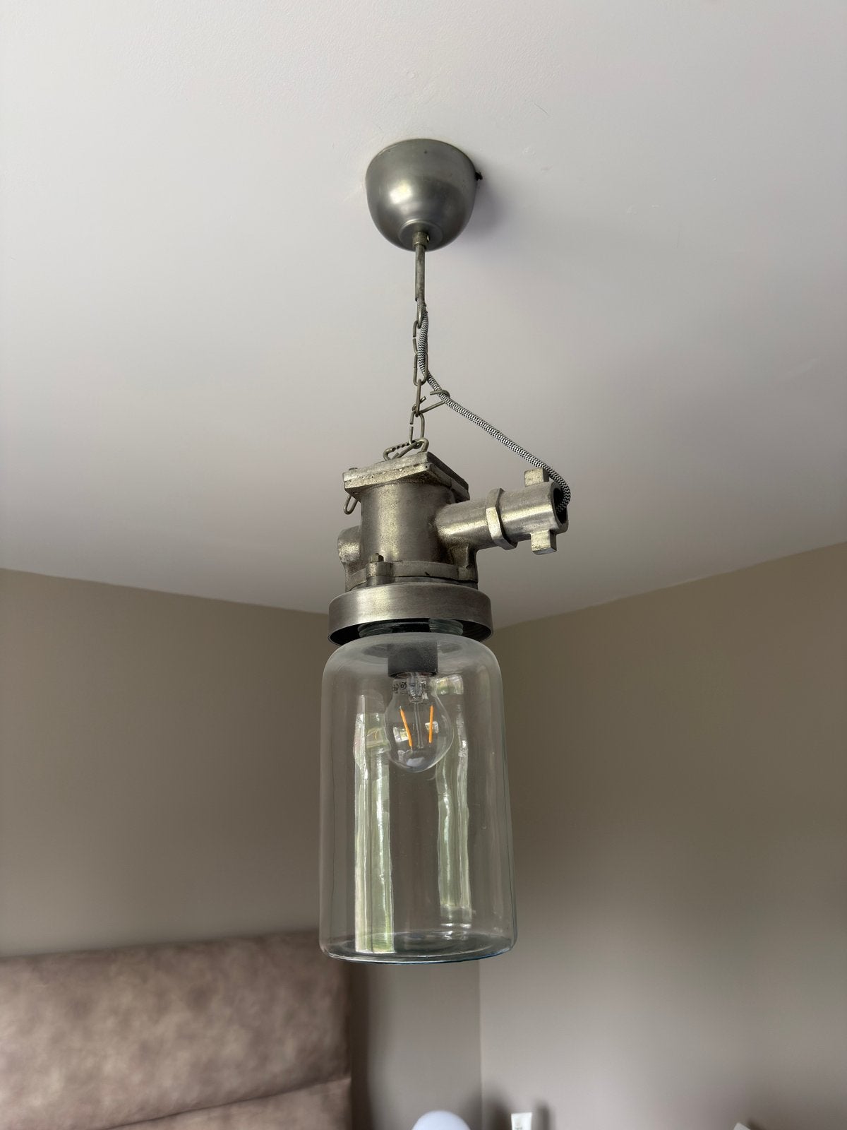 Industriele lamp van Vtwonen incl lichtbron, Huis en Inrichting, Ophalen, Gebruikt
