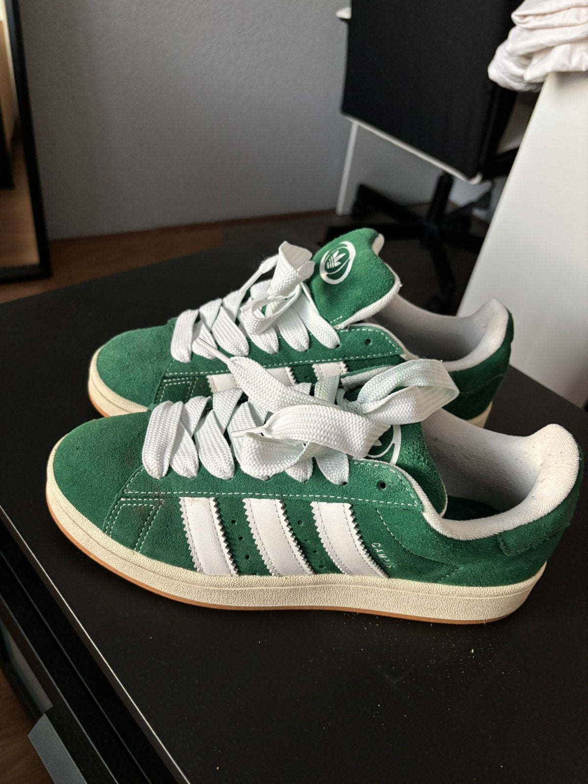 Adidas campus 00s groen, Overige kleuren, Ophalen of Verzenden, Sneakers of Gympen, Zo goed als nieuw