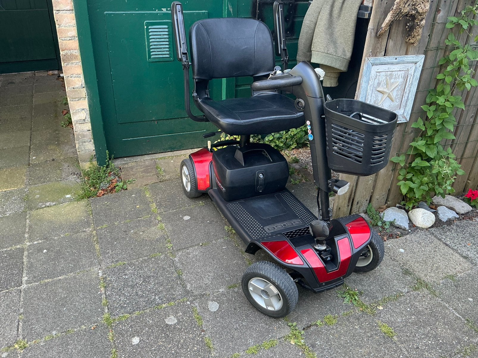 Mooie Scootmobiel , Beaufort 6. Deelbaar/Inklapbaar/opklap., Ophalen, Inklapbaar, Zo goed als nieuw, Elektrische rolstoel