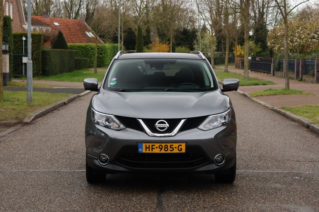 Nissan Qashqai 1.2 Tekna | PANO | NAVI | LEDER | 360 CAMERA, Auto's, Nissan, Voorwielaandrijving, Euro 5, Gebruikt, 4 cilinders
