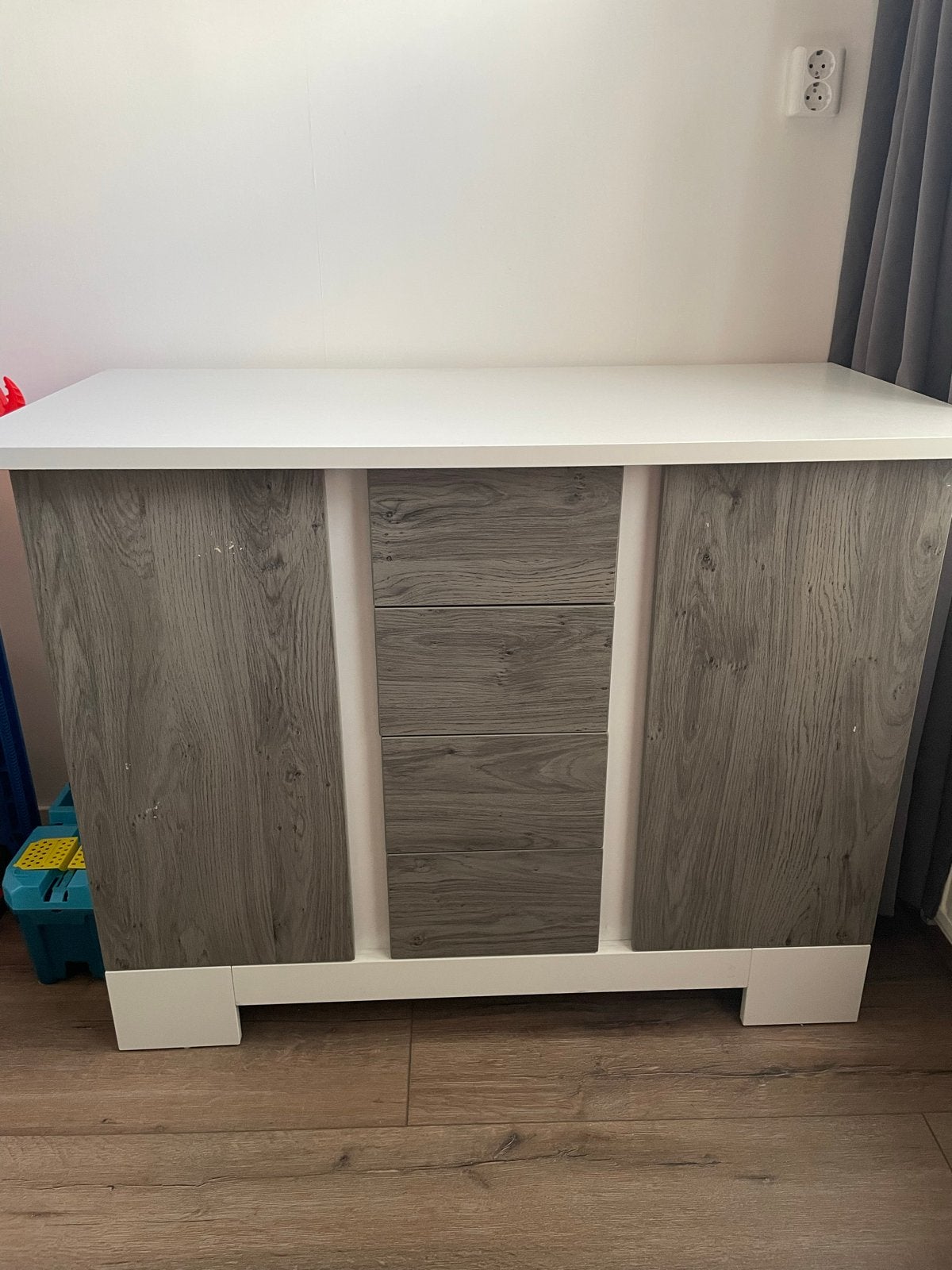 Interbaby babykamer kast en commode set, Kinderen en Baby's, Ophalen, Gebruikt, Kast, 50 tot 70 cm