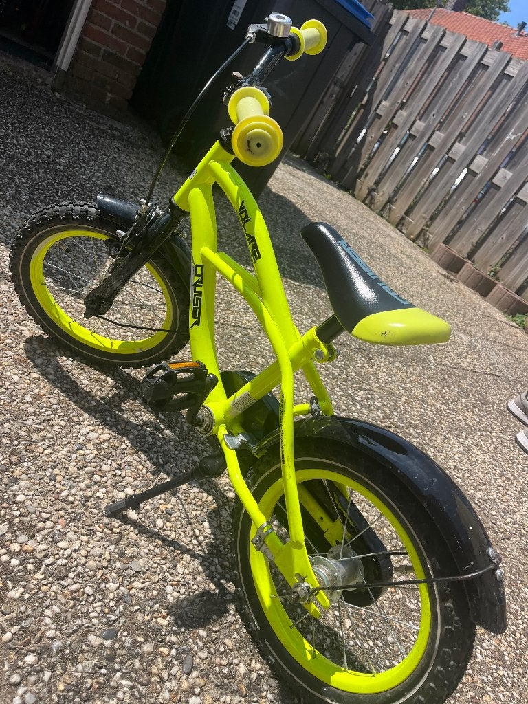Kinderfiets 14 inch, Ophalen, Terugtraprem, Gebruikt, Volare