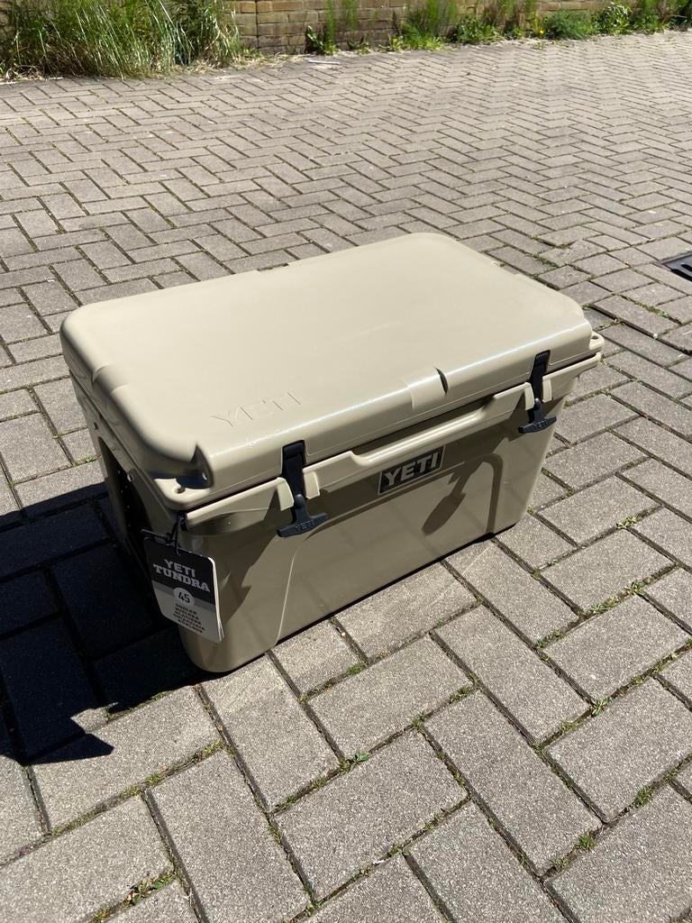 Yeti tundra 45 L, Caravans en Kamperen, Koelboxen, Ophalen, Zo goed als nieuw, Koelbox, Koelelement