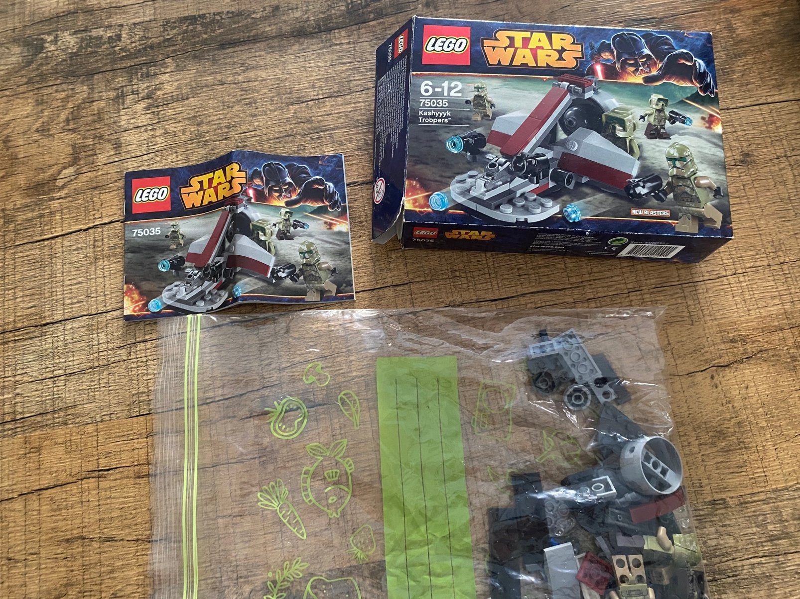 LEGO Star Wars Kashyyyk Troopers 75035, Ophalen of Verzenden, Zo goed als nieuw