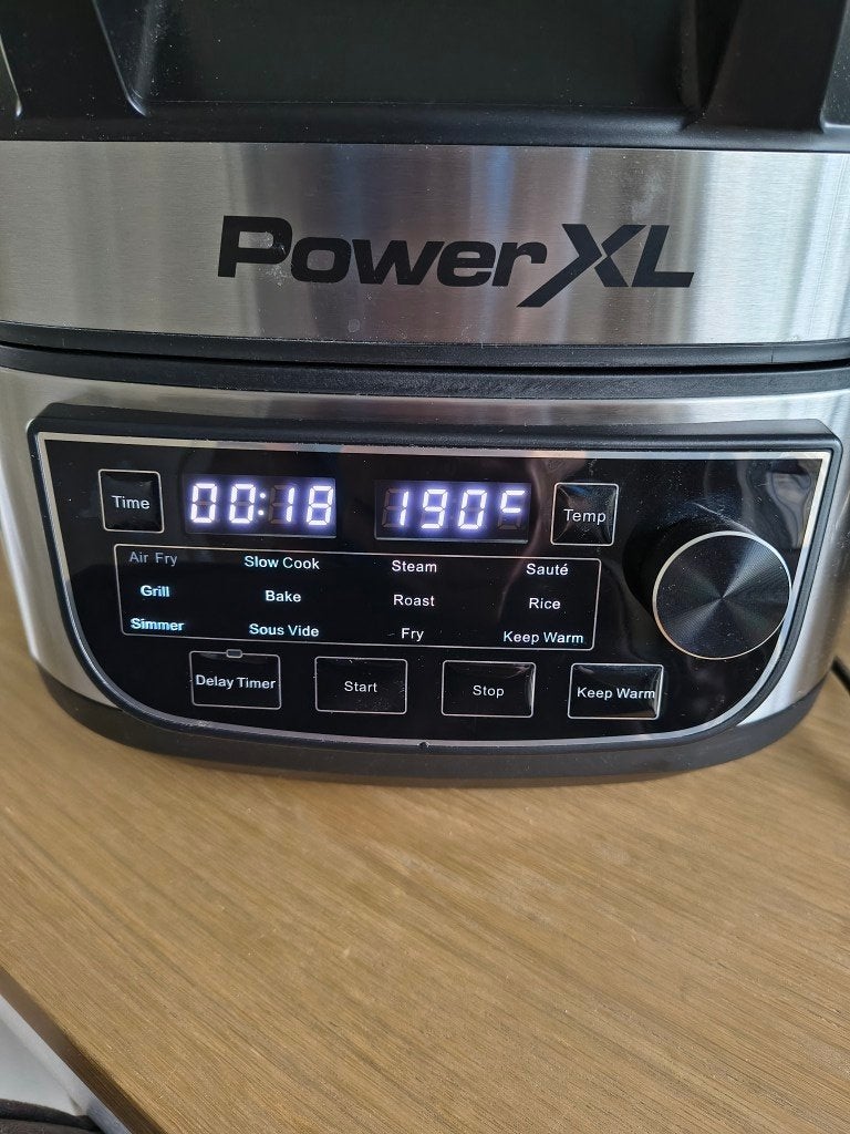 Power XL Multicooker 12-in-1, Witgoed en Apparatuur, Slowcookers, Ophalen of Verzenden, Timer, Zo goed als nieuw
